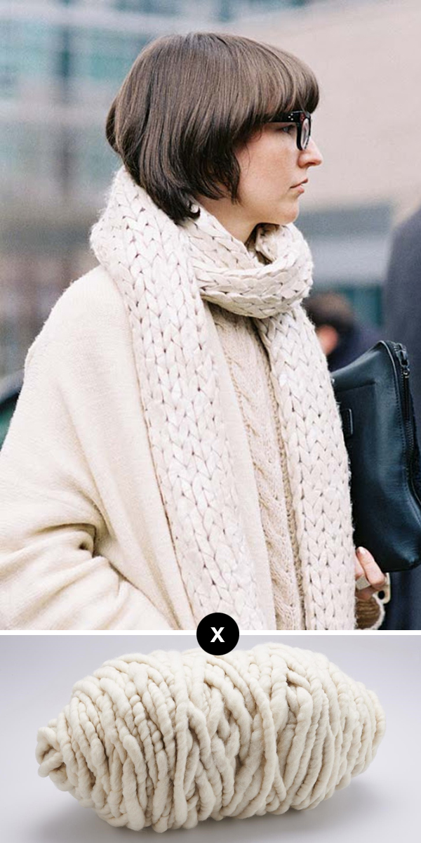 stockinette scarf pattern