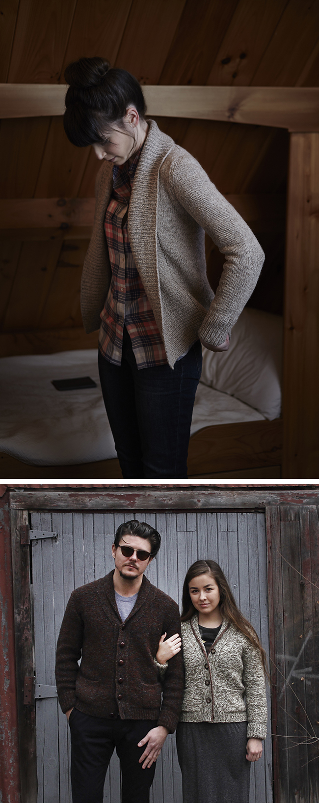 how to wear a shawl sweater