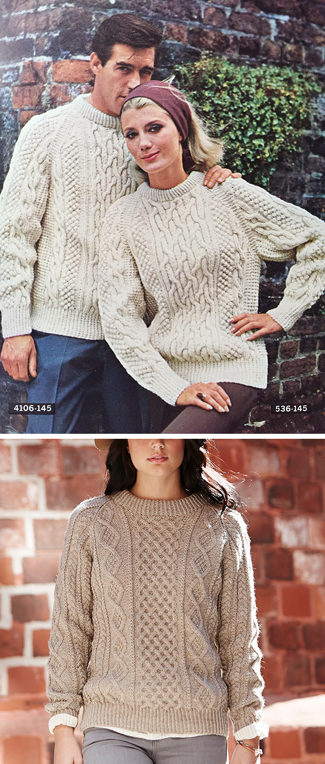 Make Your Own Basics: The fisherman sweater - KT's Slow Closet