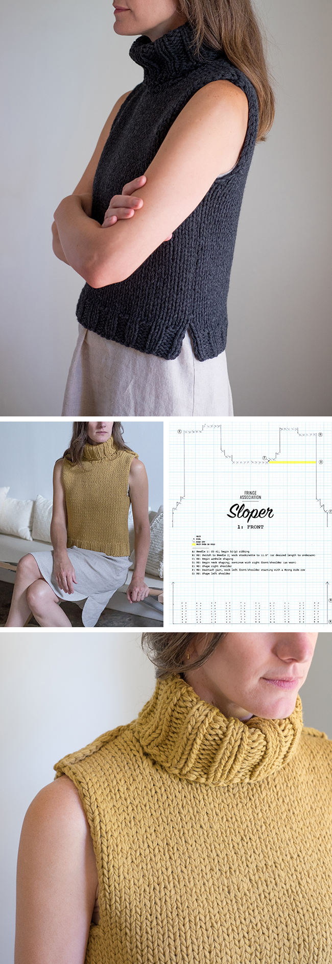 How to improvise a top-down sweater, Part 2: Raglans and neck